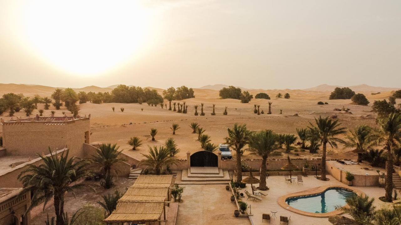 Riadsuerteloca Merzouga Hassilabied Exterior foto Al-Wathba resort